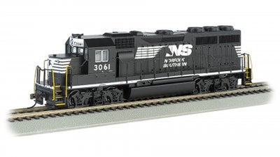Bachmann HO 66309 Norfolk Southern EMD GP40 (DCC and Sound)