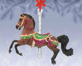 BRY 700625 Herald Carousel Ornament