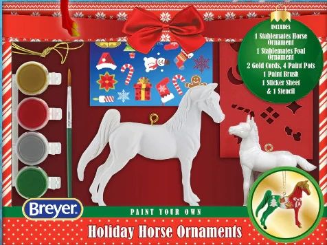 Breyer Paint Your Own Ornament Kit