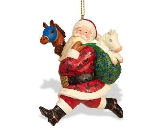 BRY 700910 Strolling Santa