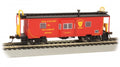 Bachmann 73207 Delaware & Hudson Bay Window Caboose with Roof Walk