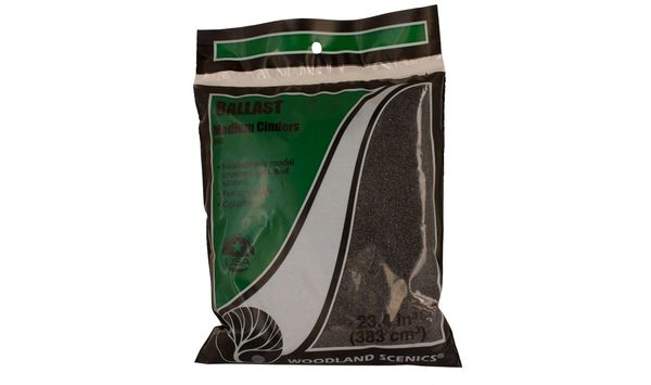 WDS 76 Fine Ballast/Cinders (23.4 Cubic Inches)