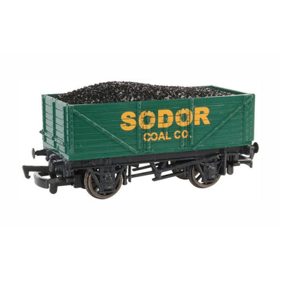 Bachmann HO 77002 Sodor Coal Co. Wagon with Load