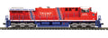 MTH 80-2415-1 Donald J. Trump (#2020) ES44AC Diesle Engine w/ Proto-Sound 3.0 & Flashing Underbody Charging Lights