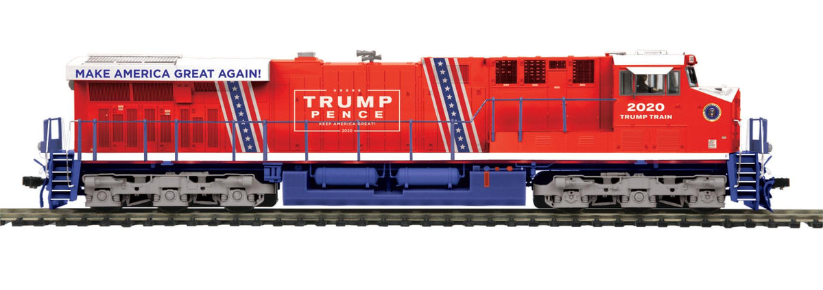 MTH 80-2415-1 Donald J. Trump (#2020) ES44AC Diesle Engine w/ Proto-Sound 3.0 & Flashing Underbody Charging Lights
