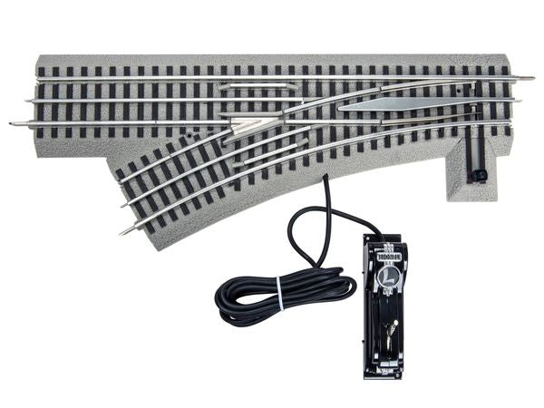 Lionel 81949 - FasTrack O'48 Remote Switch Left Hand TMCC
