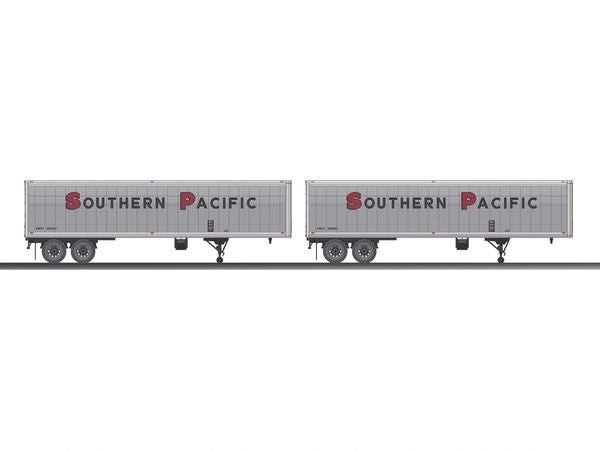 Lionel 83584 Southern Pacific 40' Trailer 2-Packs
