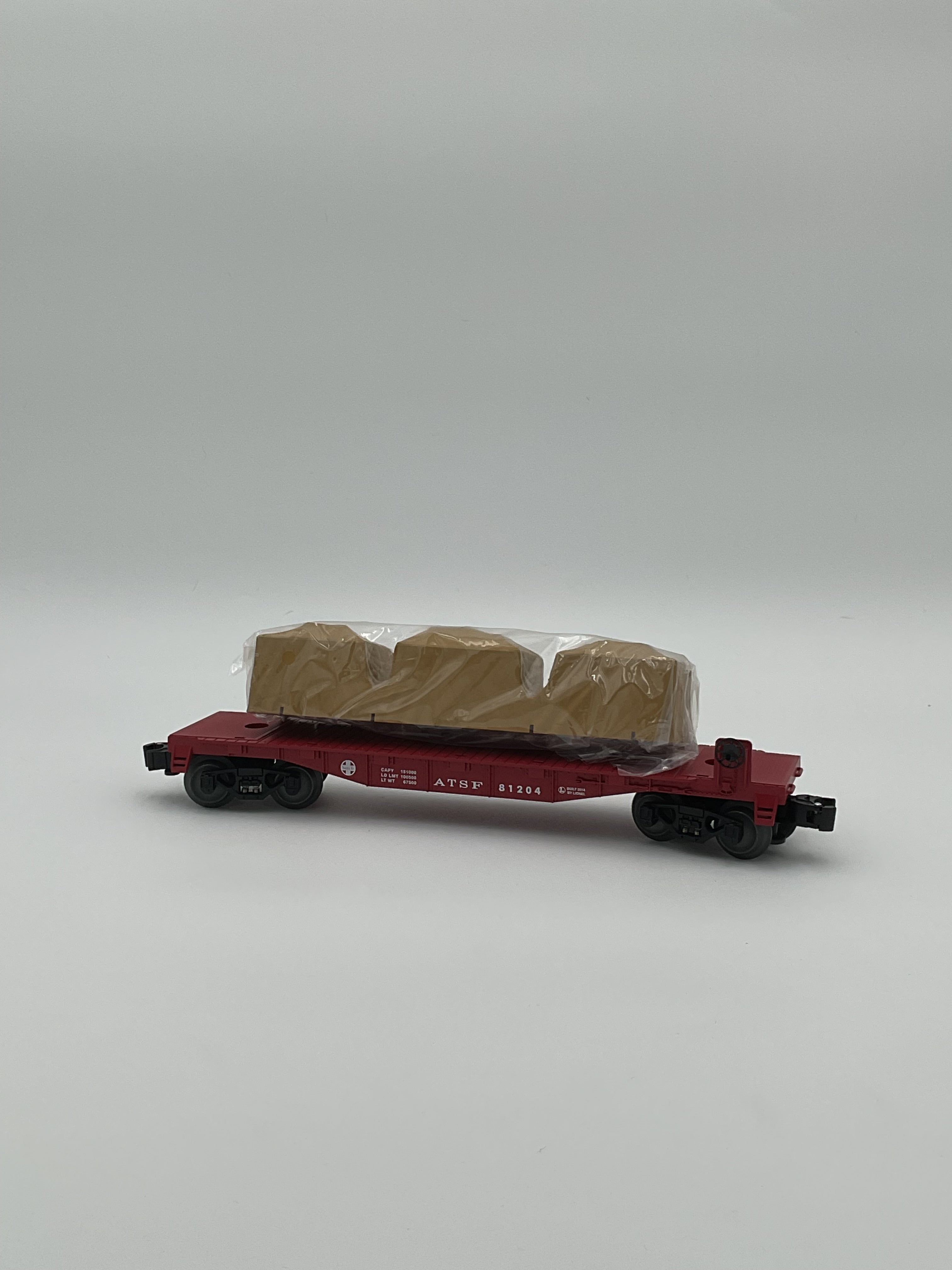 Lionel O 81204 Santa Fe Flatcar