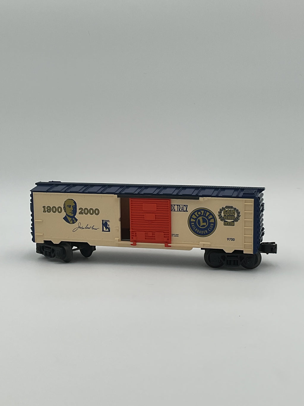 Lionel O 19991 Railroader Club Gold Member Boxcar