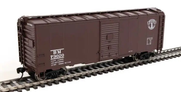 Walthers Mainline 910-2726 Boston & Maine 40' AAR Modified 1937 Box Car