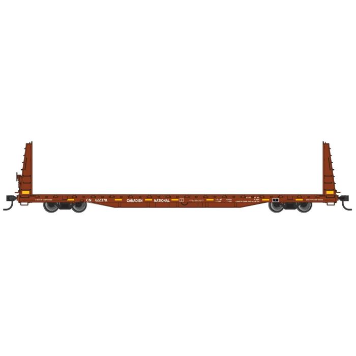 Walthers Mainline 910-50604 Canadian National 68' Bulkhead Flatcar