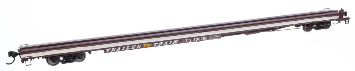 Walthers Mainline 910-5566 TTX 85' General American G85 Flat Car