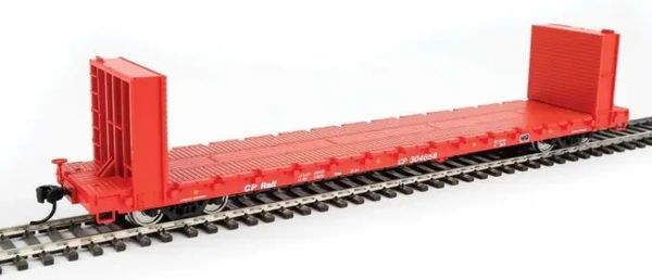 Walthers Mainline 910-5870 Canadian Pacific Bulkhead Flat Car