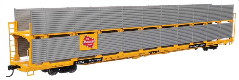 Walthers Mainline 910-8120 Milwaukee Road 89' Bi-Level Auto Rack