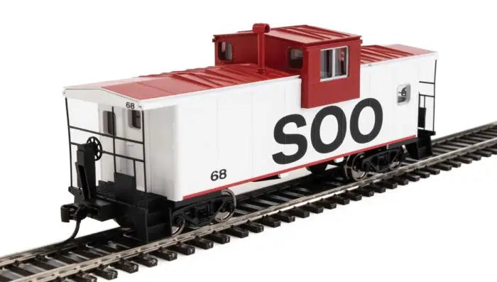 Walthers Mainline 910-8721 SOO Line International Wide Vision Caboose