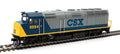 Walthers Mainline 910-9477 CSX EMD F40PH PH 2b Locomotive (DC)