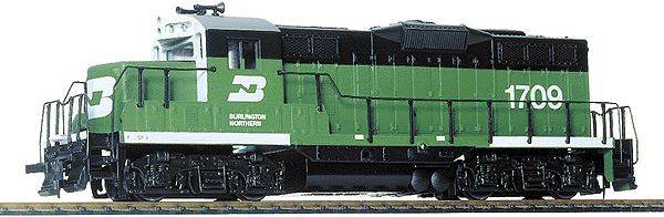 Walthers Trainline 931-101 Burlington Northern GP9M with DC