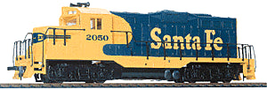 Walthers Trainline 931-103 Santa Fe GP9M Diesel (DC)