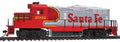 Walthers Trainline 931-113 Santa Fe GP9M Locomotive (DC)