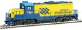 Walthers Trainline 931-456 Ontario Northland GP9M Diesel (DC)