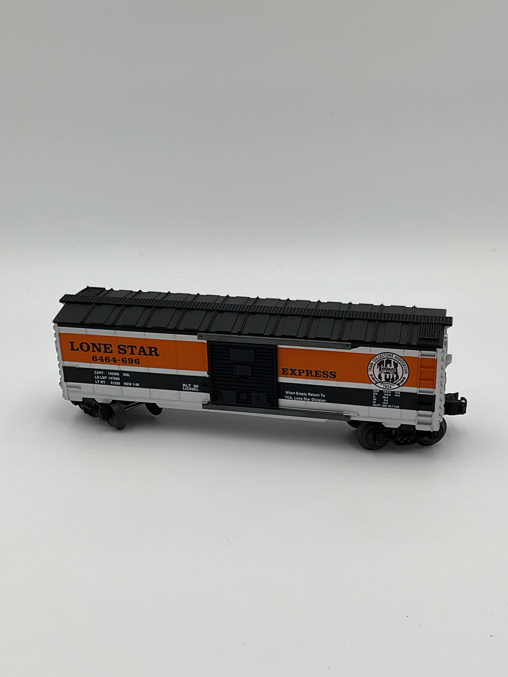 Lionel O 52093 TCA Lone Star Division Express Boxcar