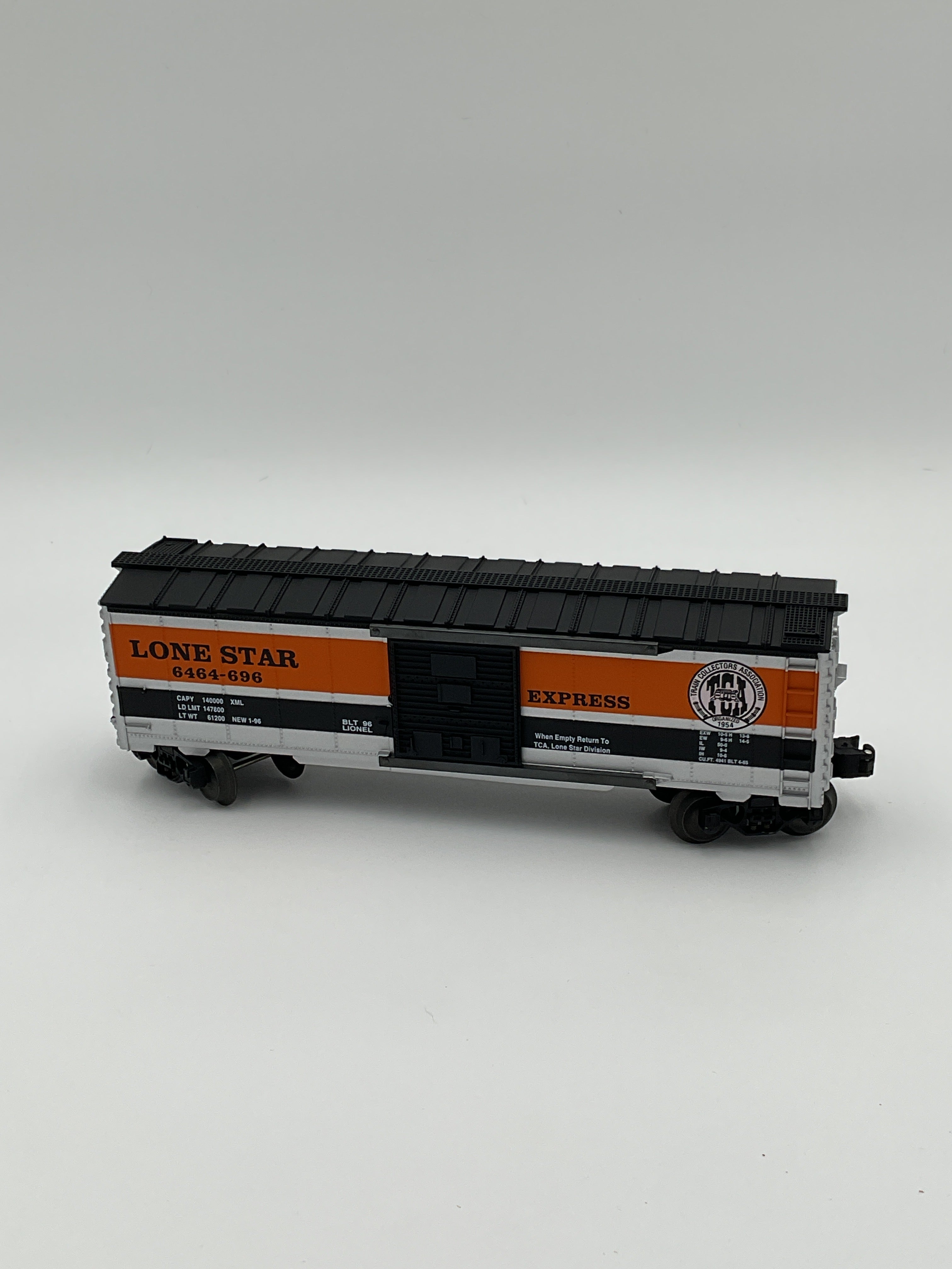 Lionel O 52093 TCA Lone Star Division Express Boxcar