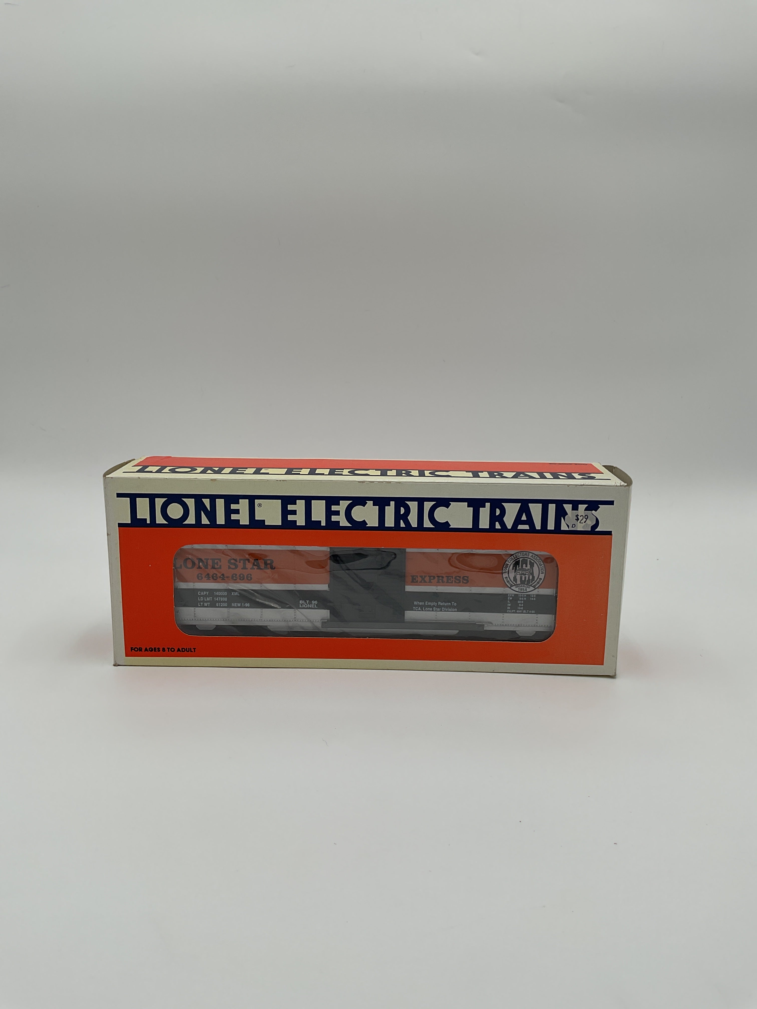 Lionel O 52093 TCA Lone Star Division Express Boxcar
