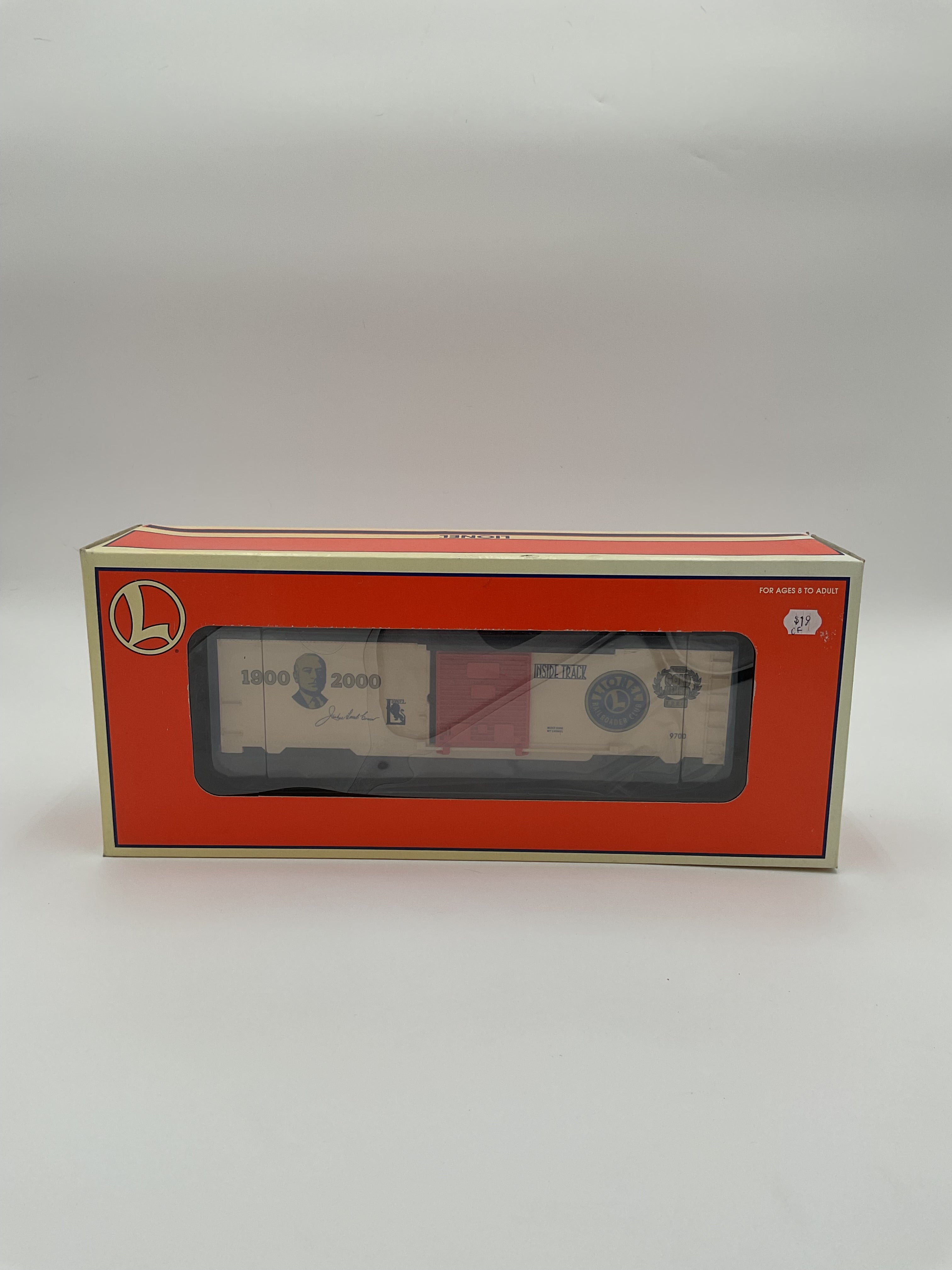 Lionel O 19991 Railroader Club Gold Member Boxcar