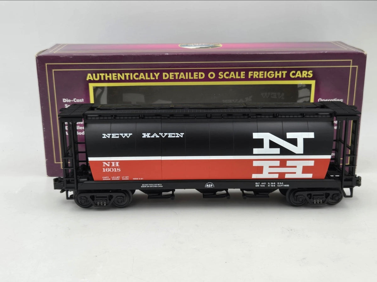 MTH 20-90027B Premier New Haven 3-Bay Cylindrical Hopper Car