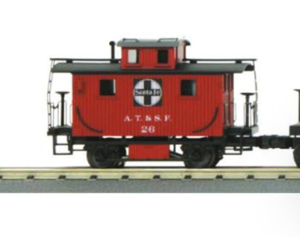 MTH 30-4157c Aitchison Topeka + Santa Fe Bobber Caboose