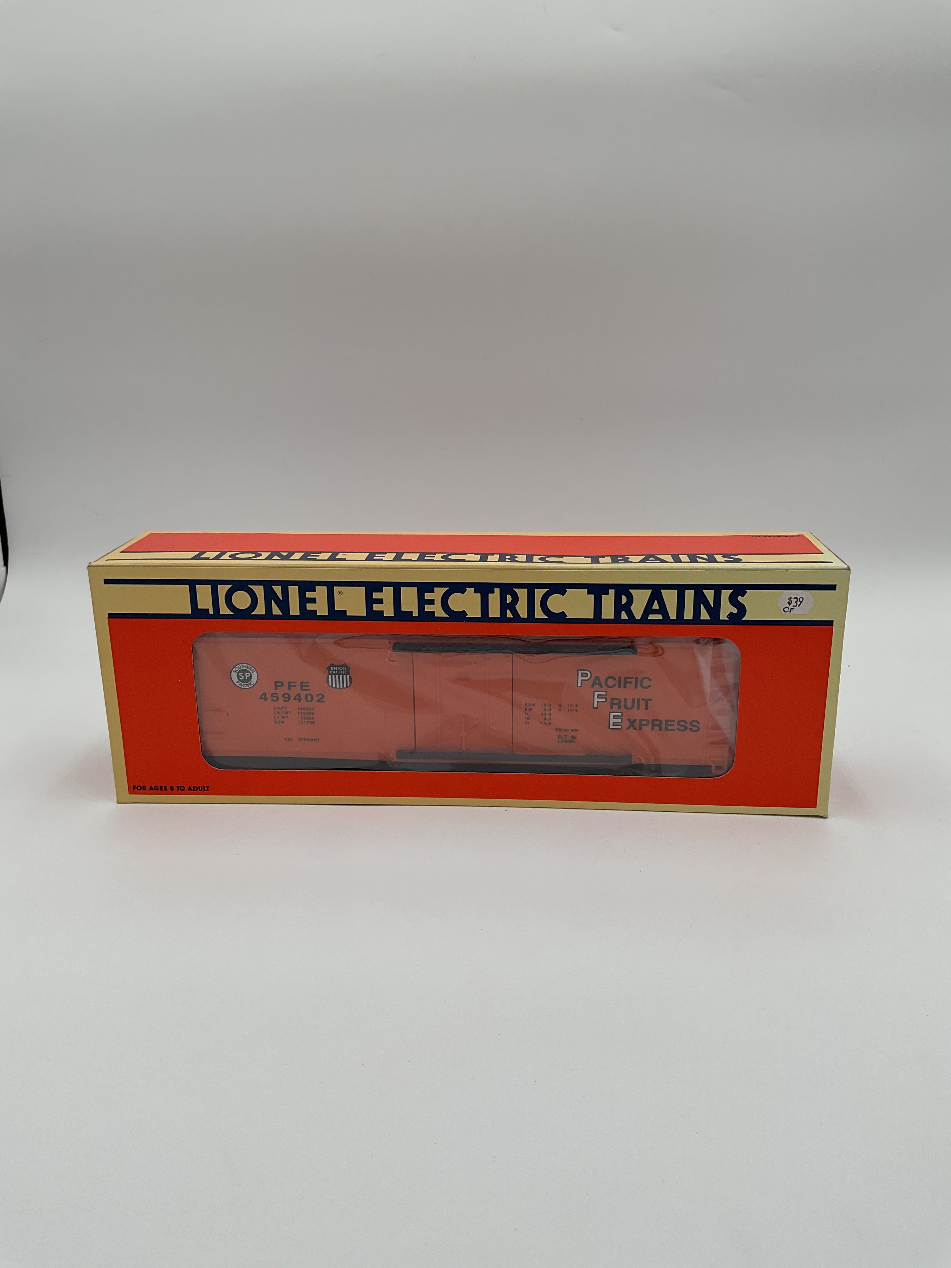 Lionel O 52073 TTOS SW CAL - Stewart STD “O” PFE Reefer