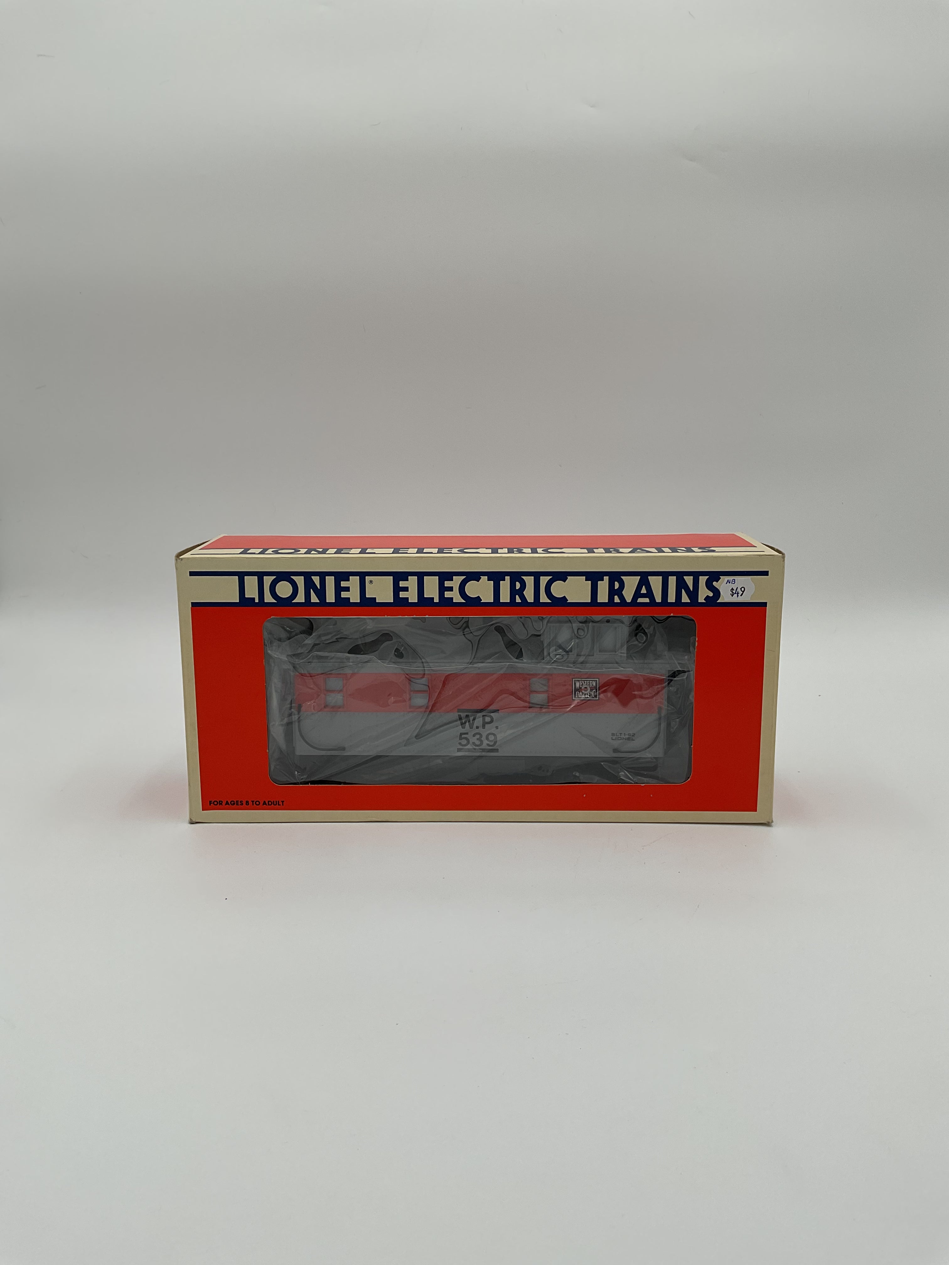 Lionel O 16539 Western Pacific Square Window Caboose