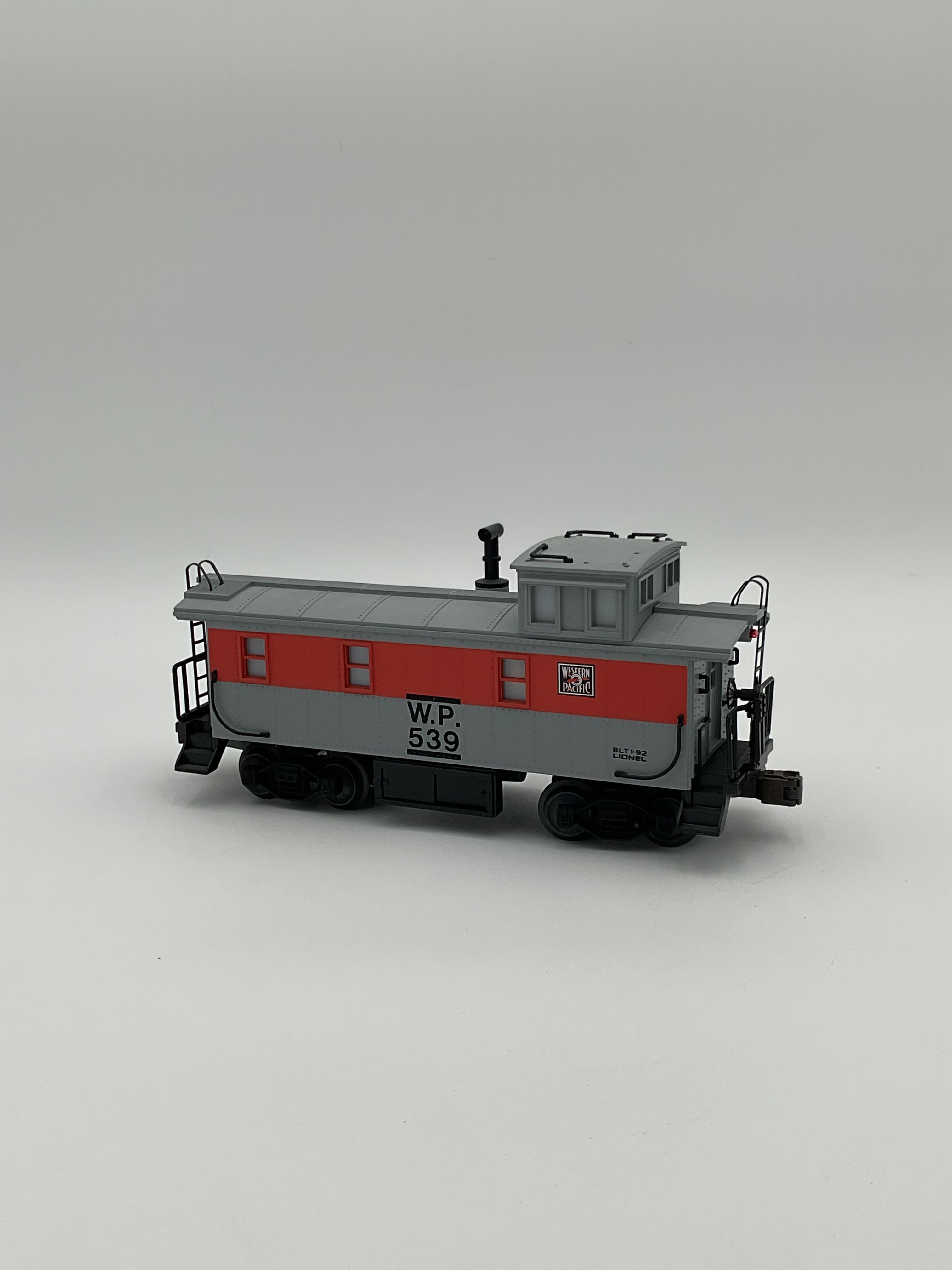 Lionel O 16539 Western Pacific Square Window Caboose