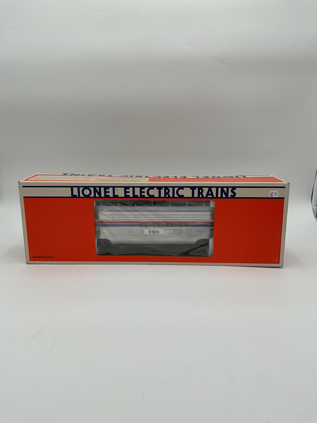 Lionel O 19105 Amtrack Full Vista Dome Car