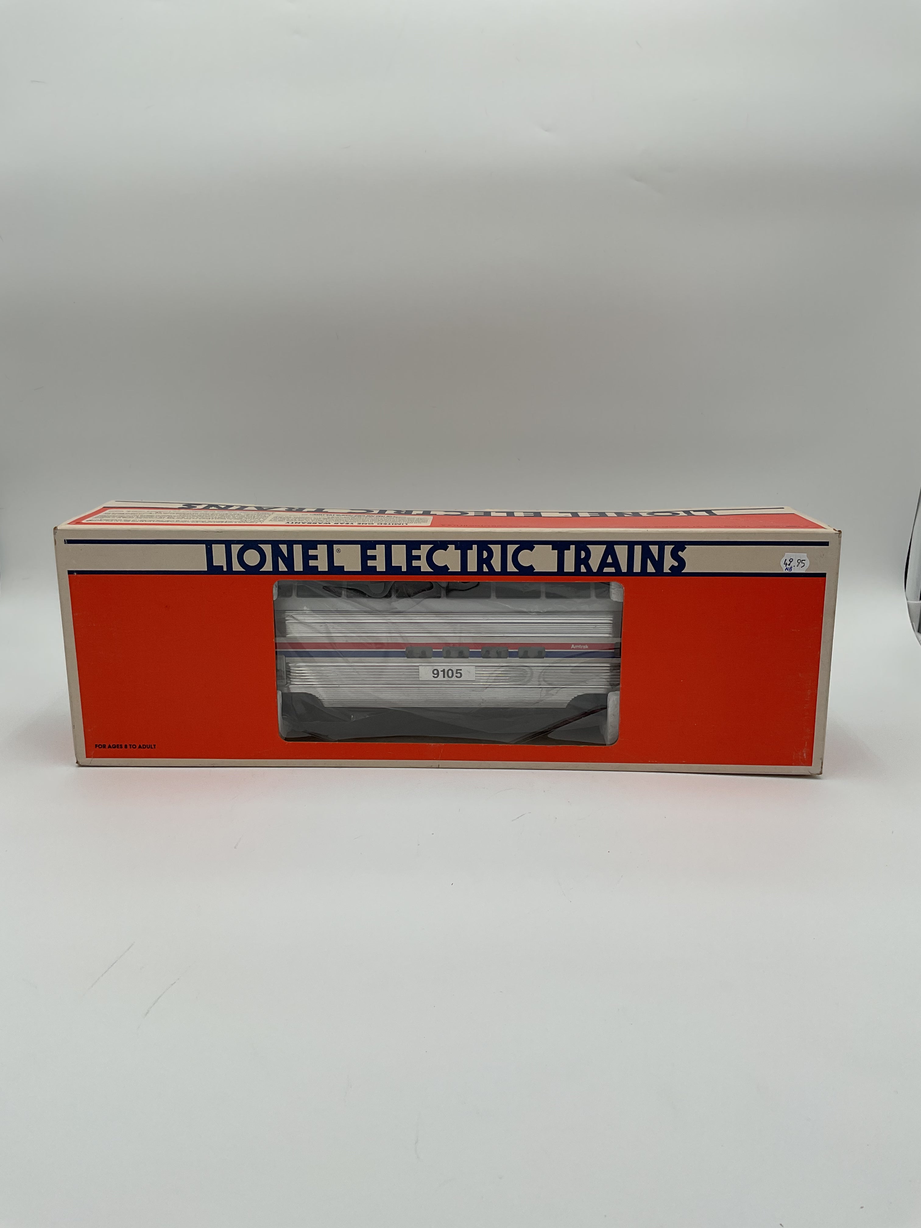 Lionel O 19105 Amtrack Full Vista Dome Car