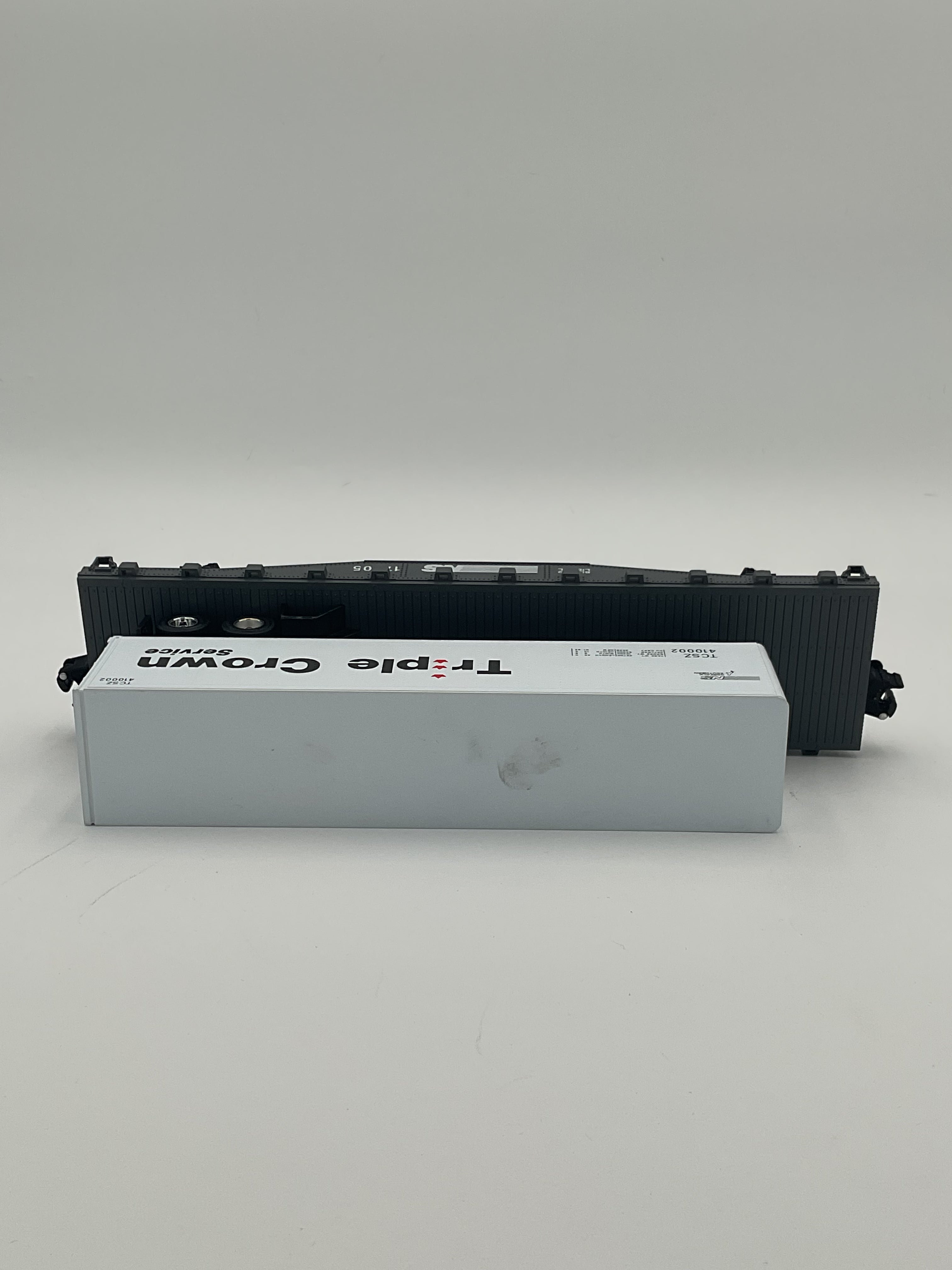 Lionel O 17506 Norfolk Southern Flatcar with Trailer