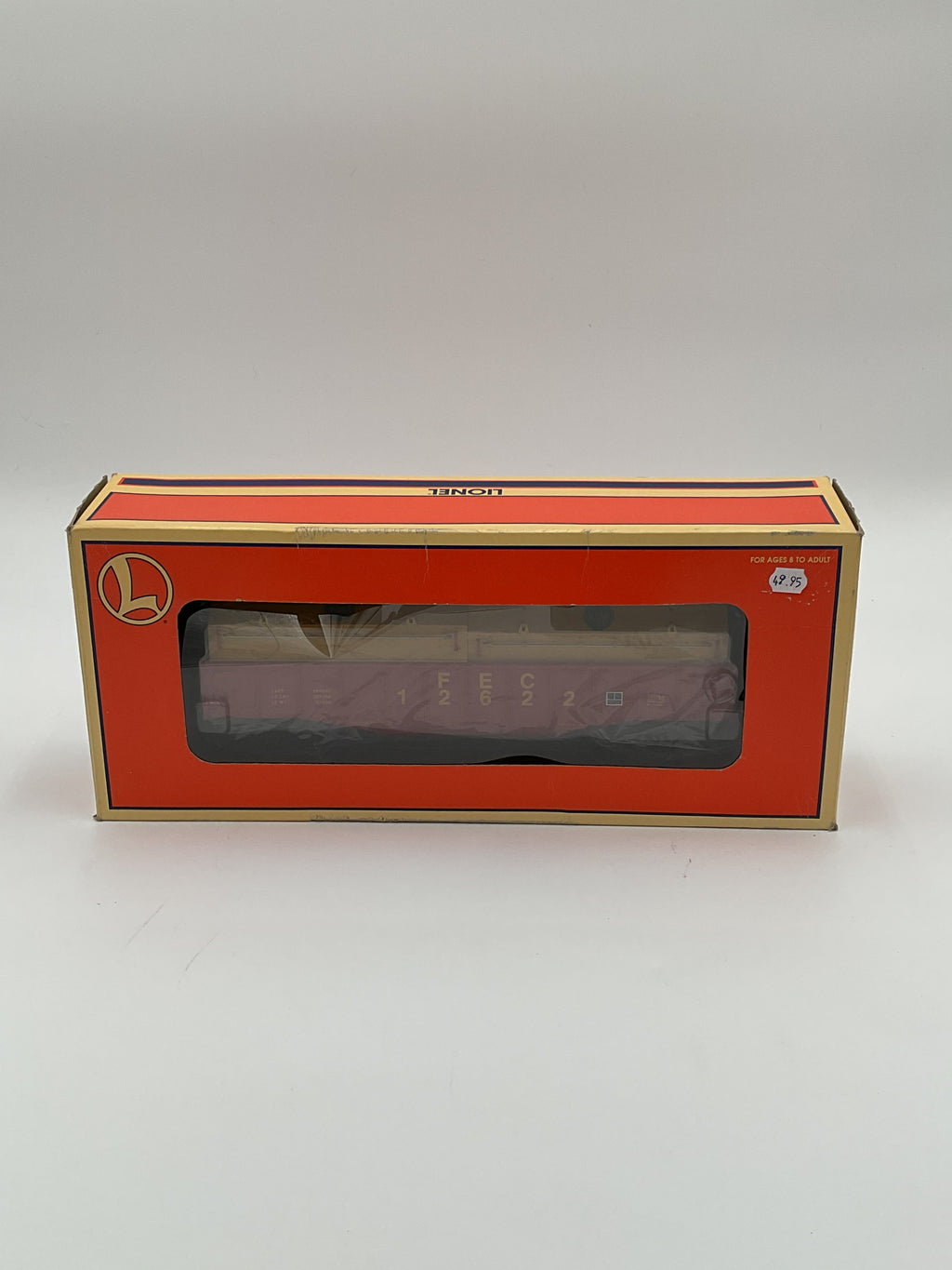 Lionel O 36085 Gondola w/ Coil Covers F.E.C