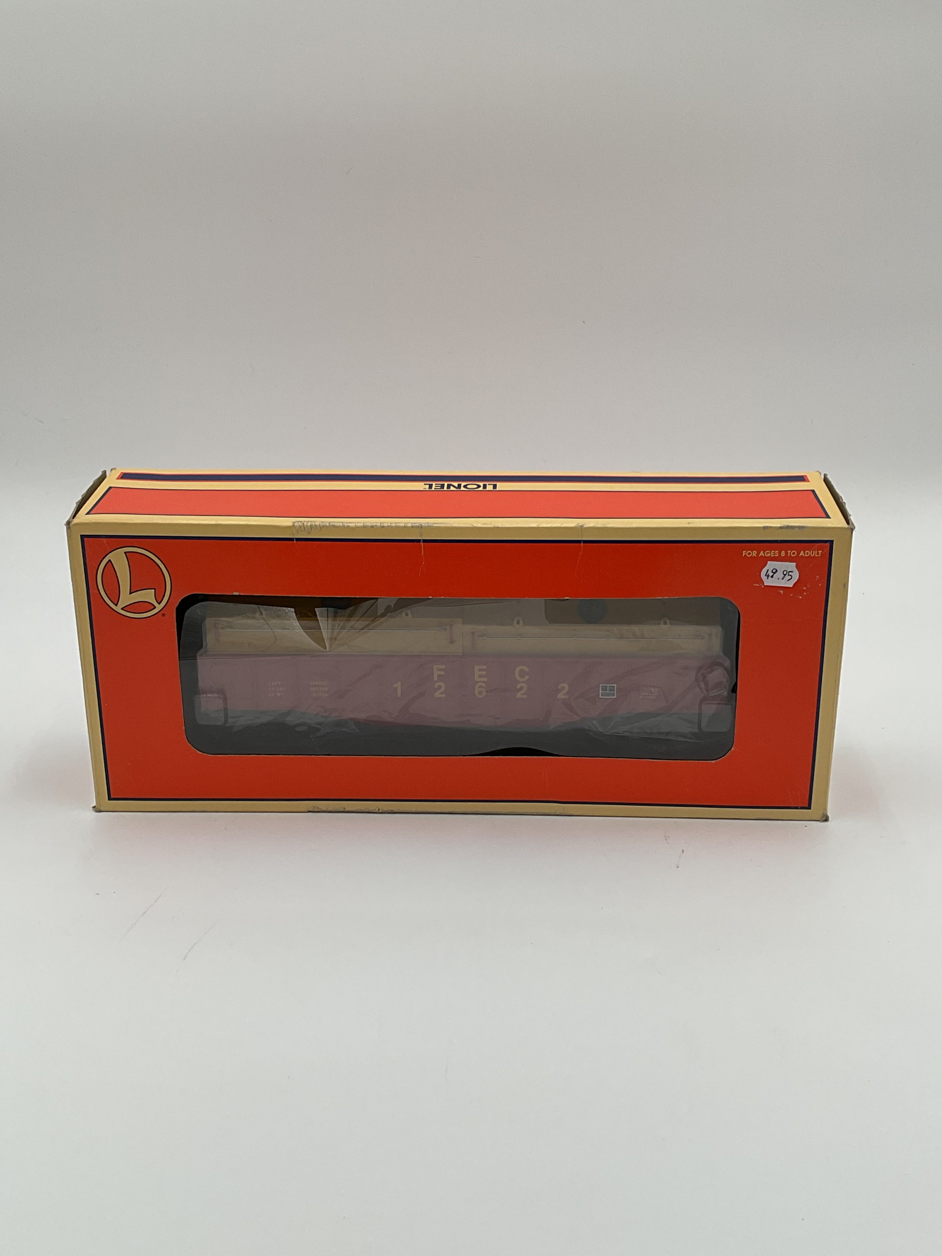 Lionel O 36085 Gondola w/ Coil Covers F.E.C