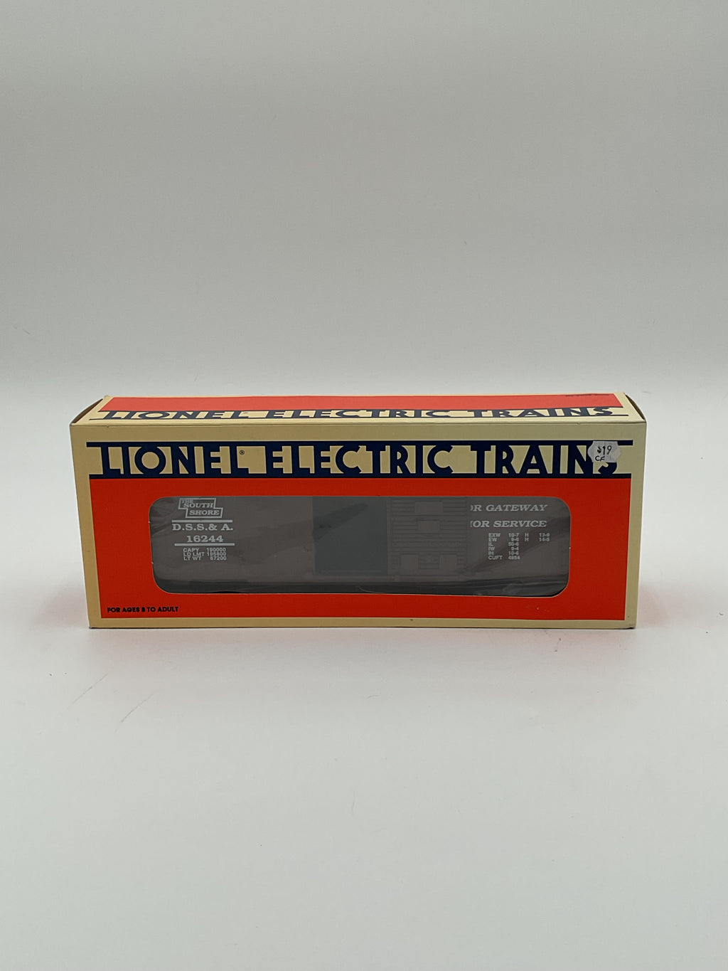 Lionel O 16244 Duluth South Shore & Atlantic Boxcar