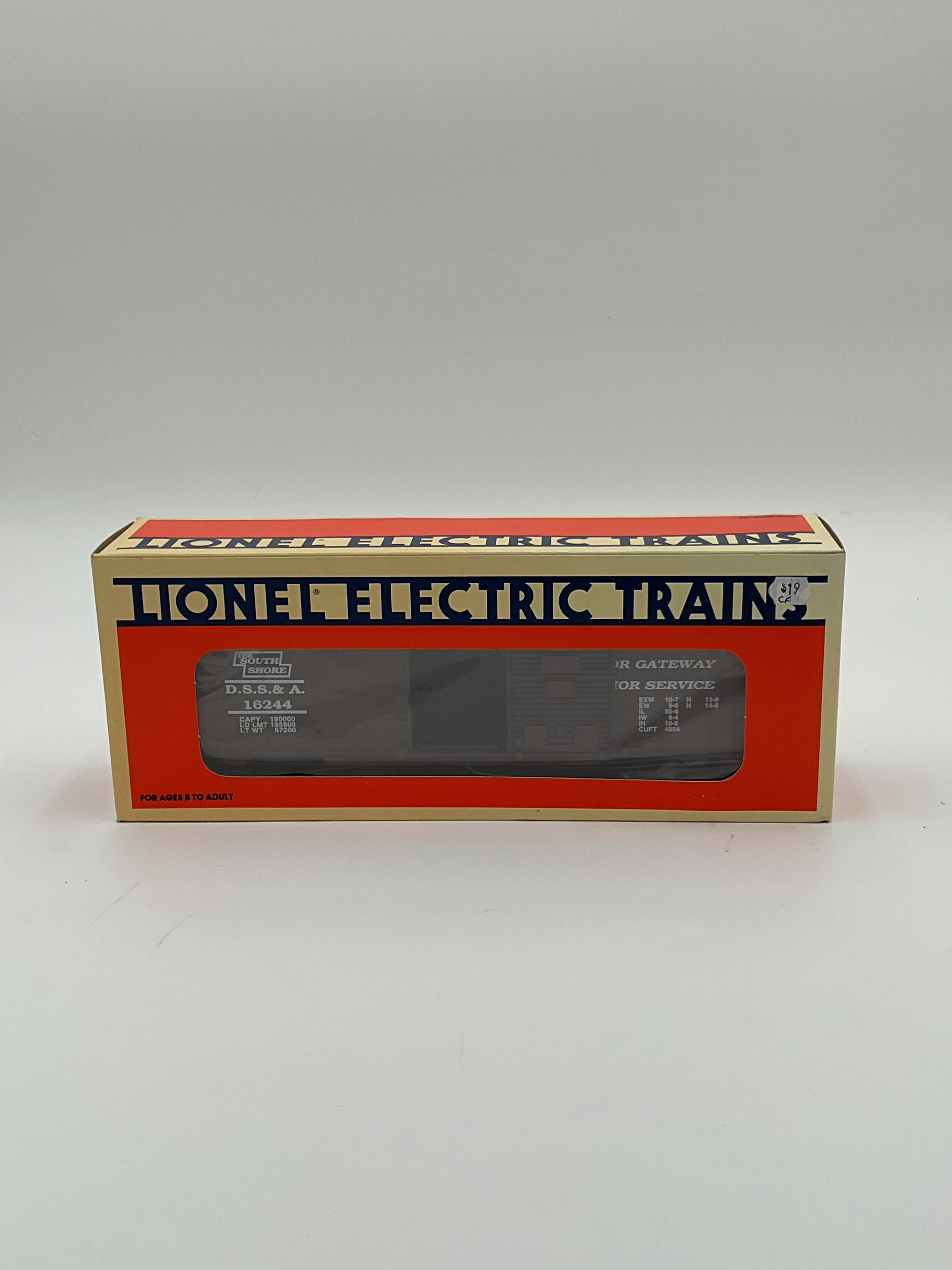 Lionel O 16244 Duluth South Shore & Atlantic Boxcar