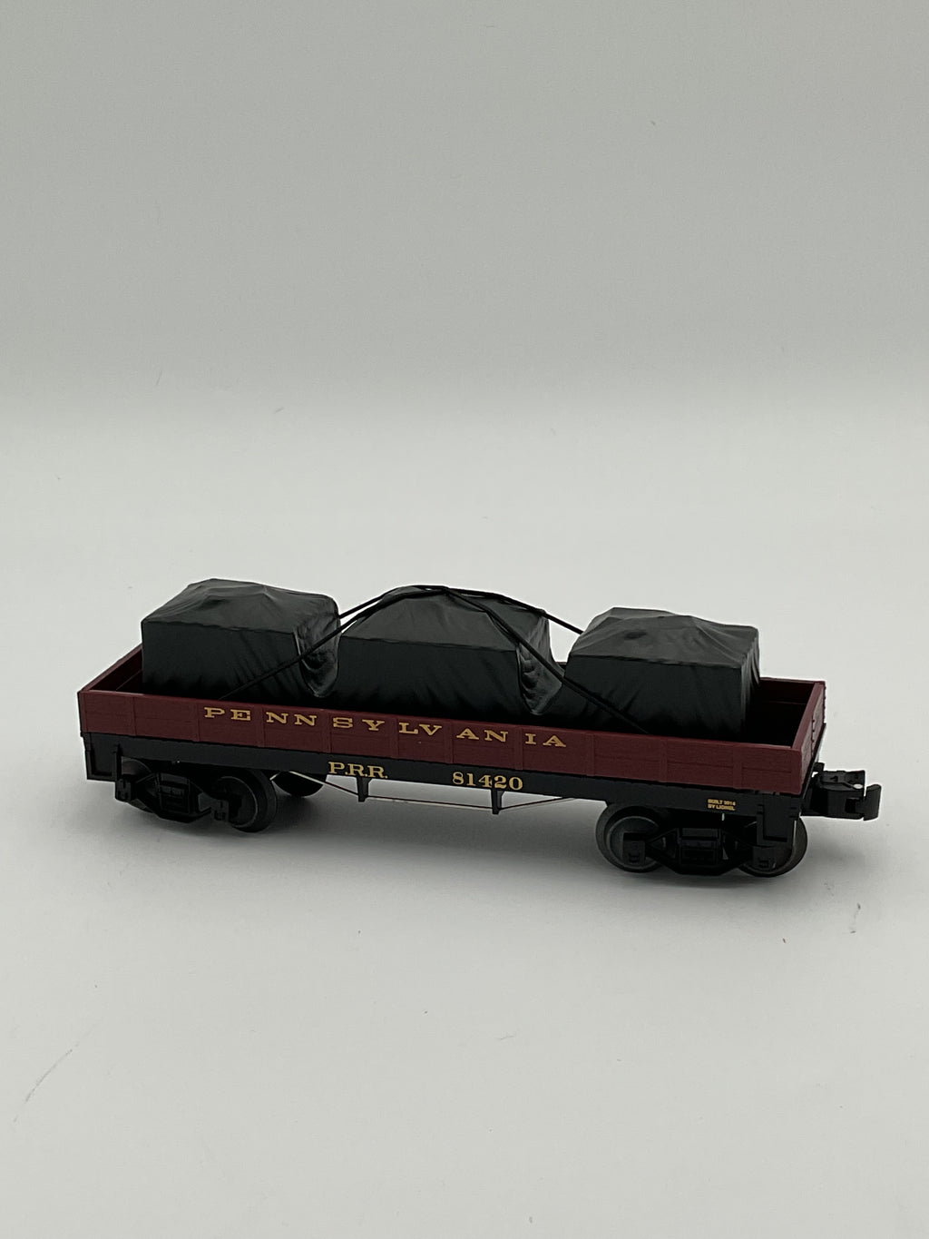 Lionel O 81420 PRR Truss Road with Tarp Load