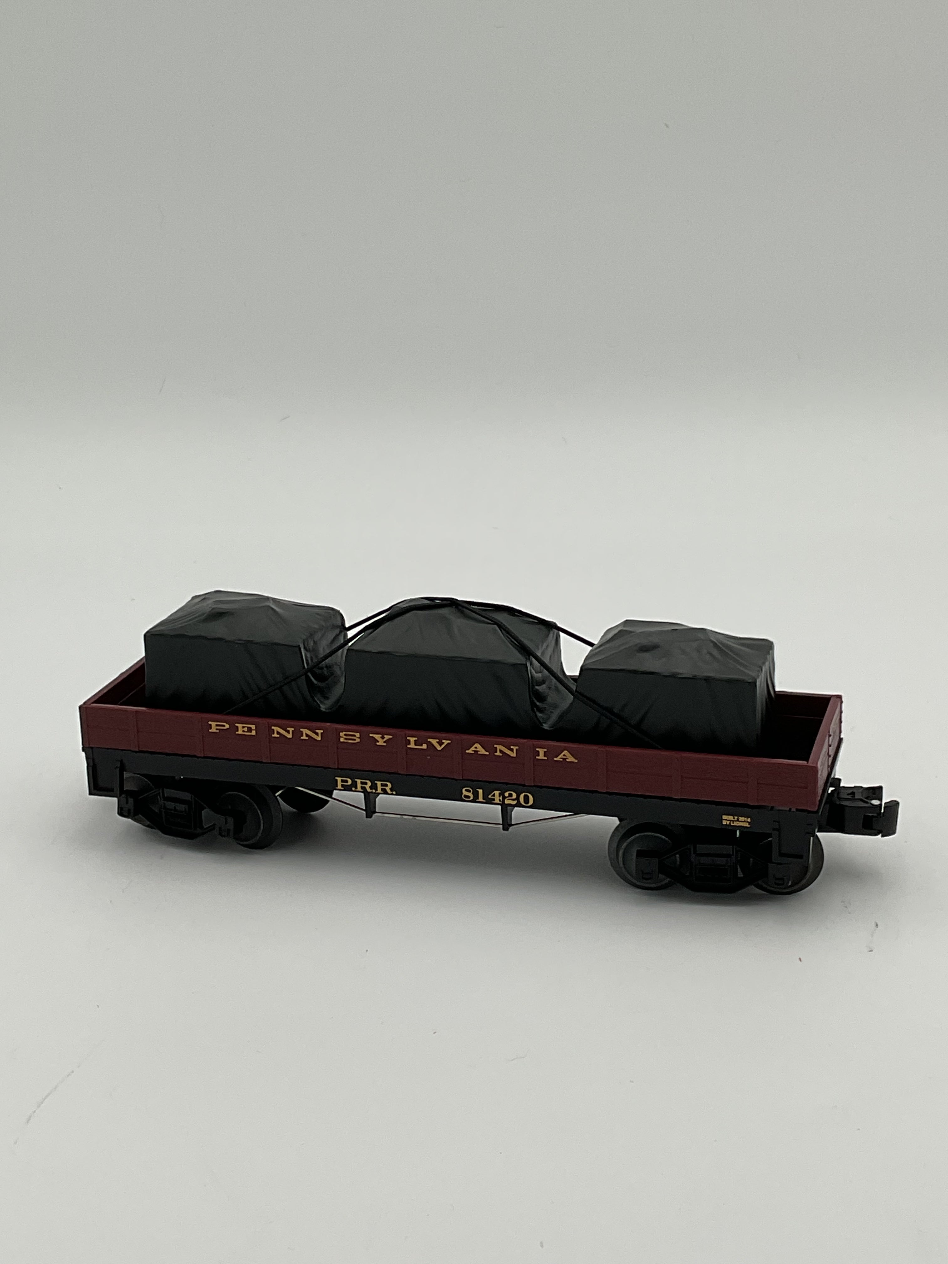 Lionel O 81420 PRR Truss Road with Tarp Load