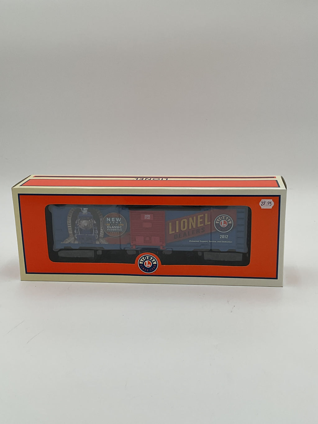 Lionel O 34360 Dealer Appreciation 2012 Boxcar