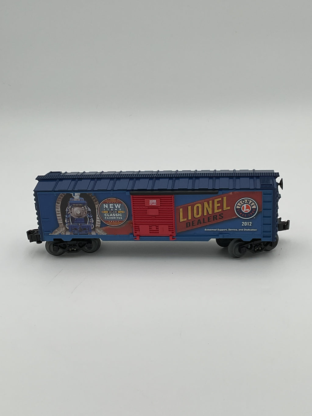 Lionel O 34360 Dealer Appreciation 2012 Boxcar