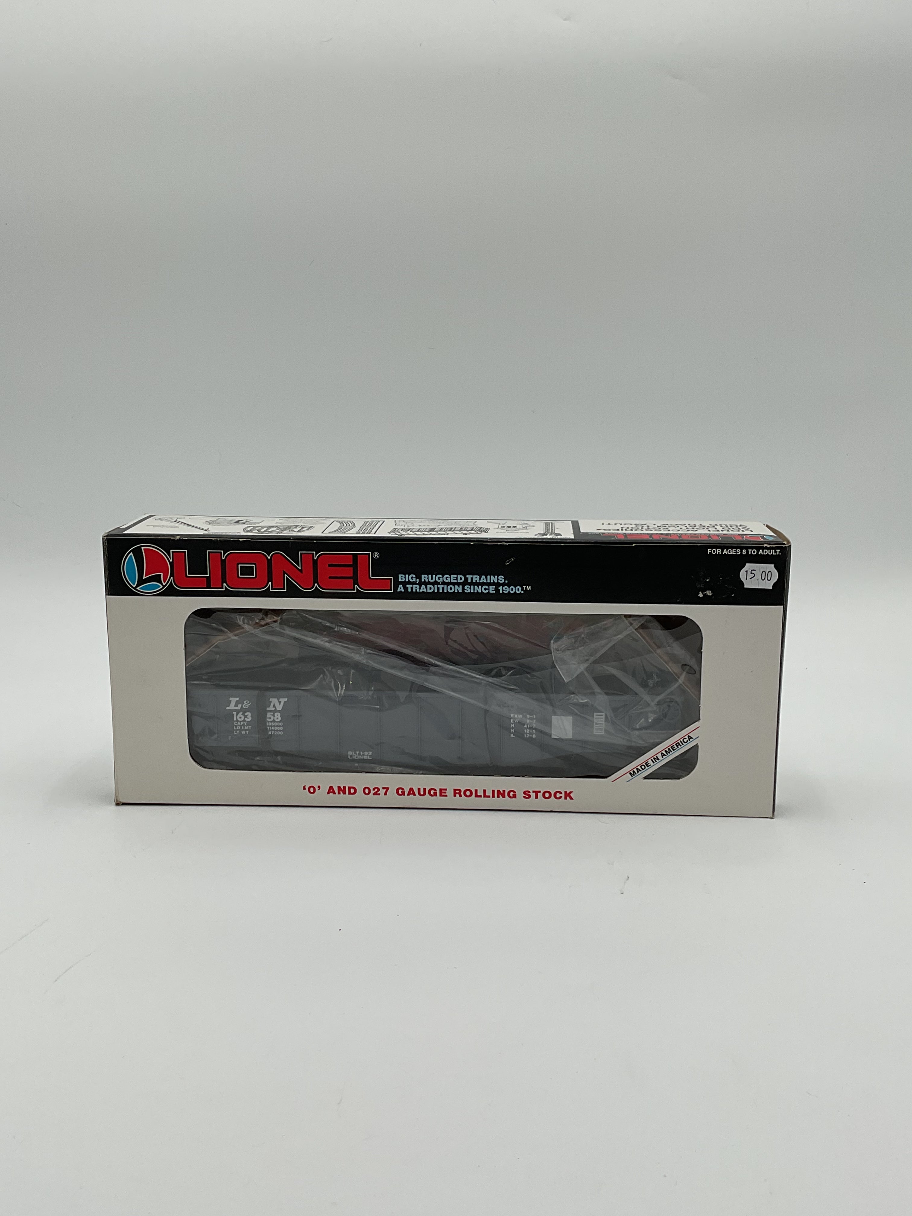 Lionel O 16358 Louisville & Nashville Gondola with Covers