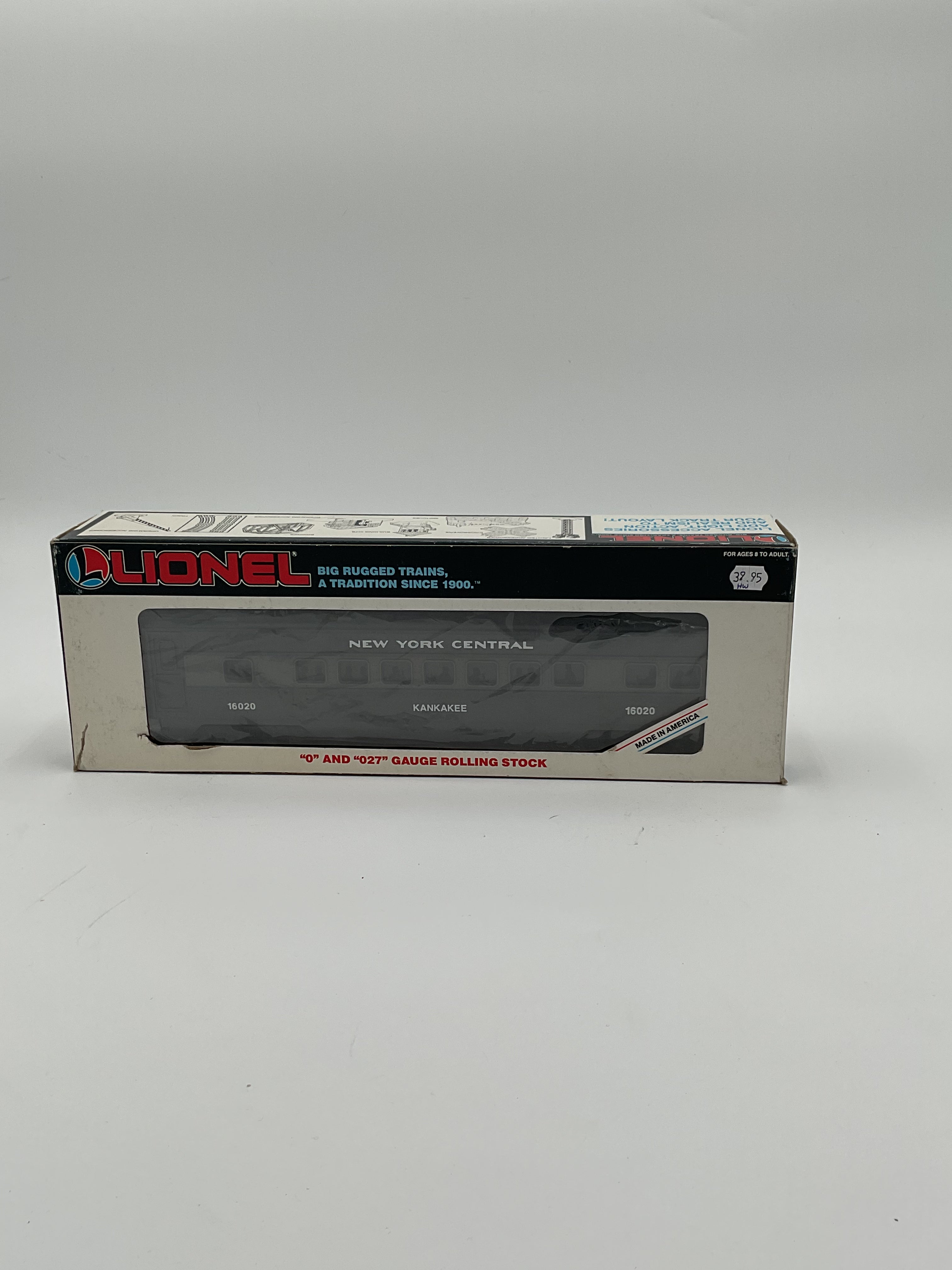 Lionel O 16020 New York Central Coach Car