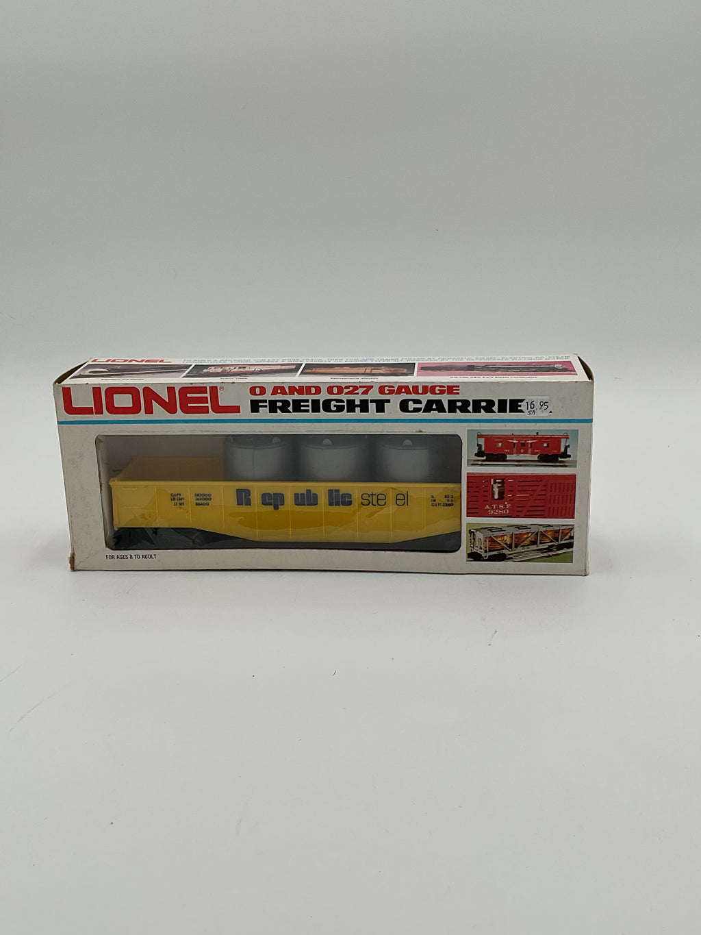 Lionel O 9055 Republic Steel Gondola