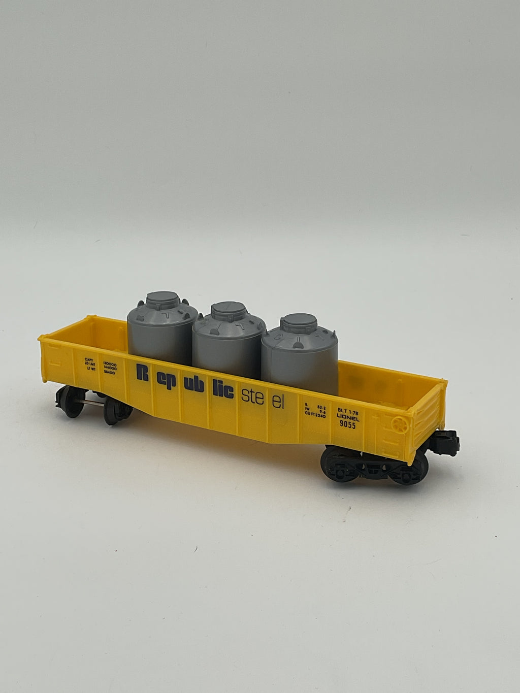 Lionel O 9055 Republic Steel Gondola
