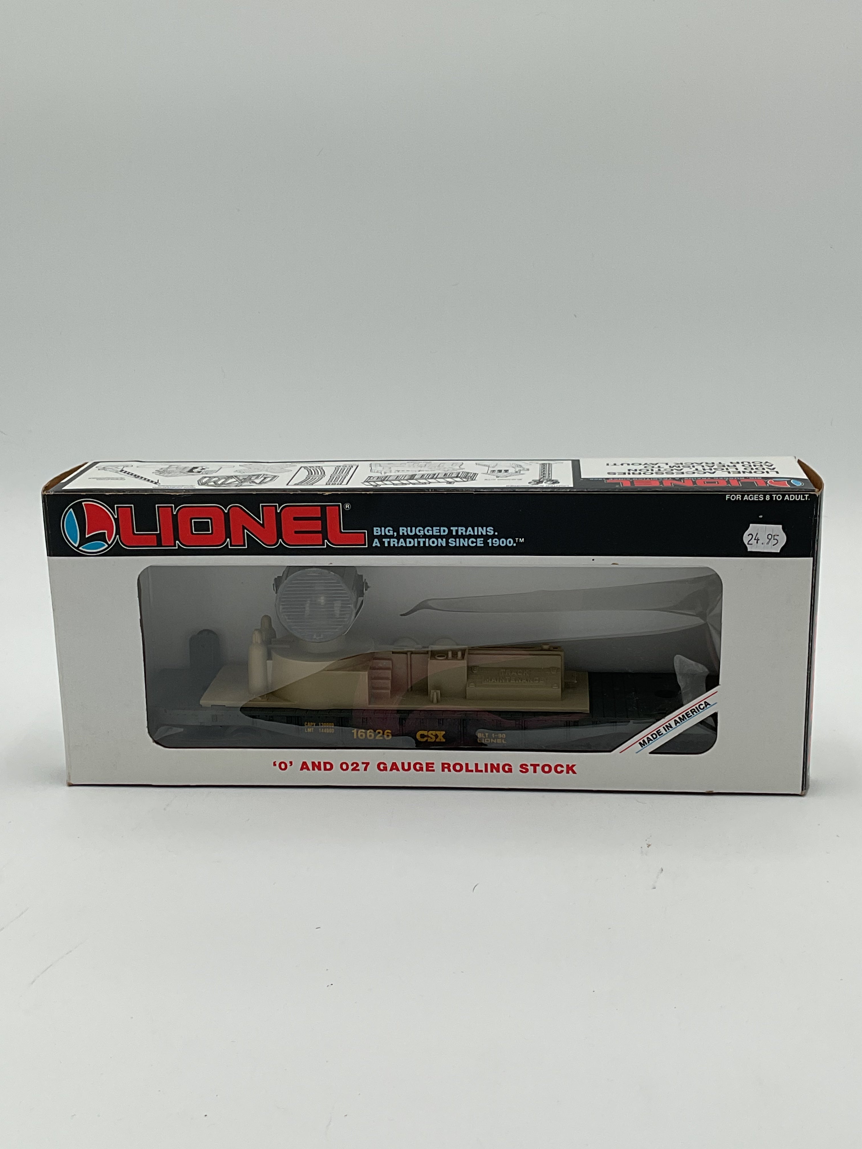 Lionel O 16626 CSX Searchlight Car