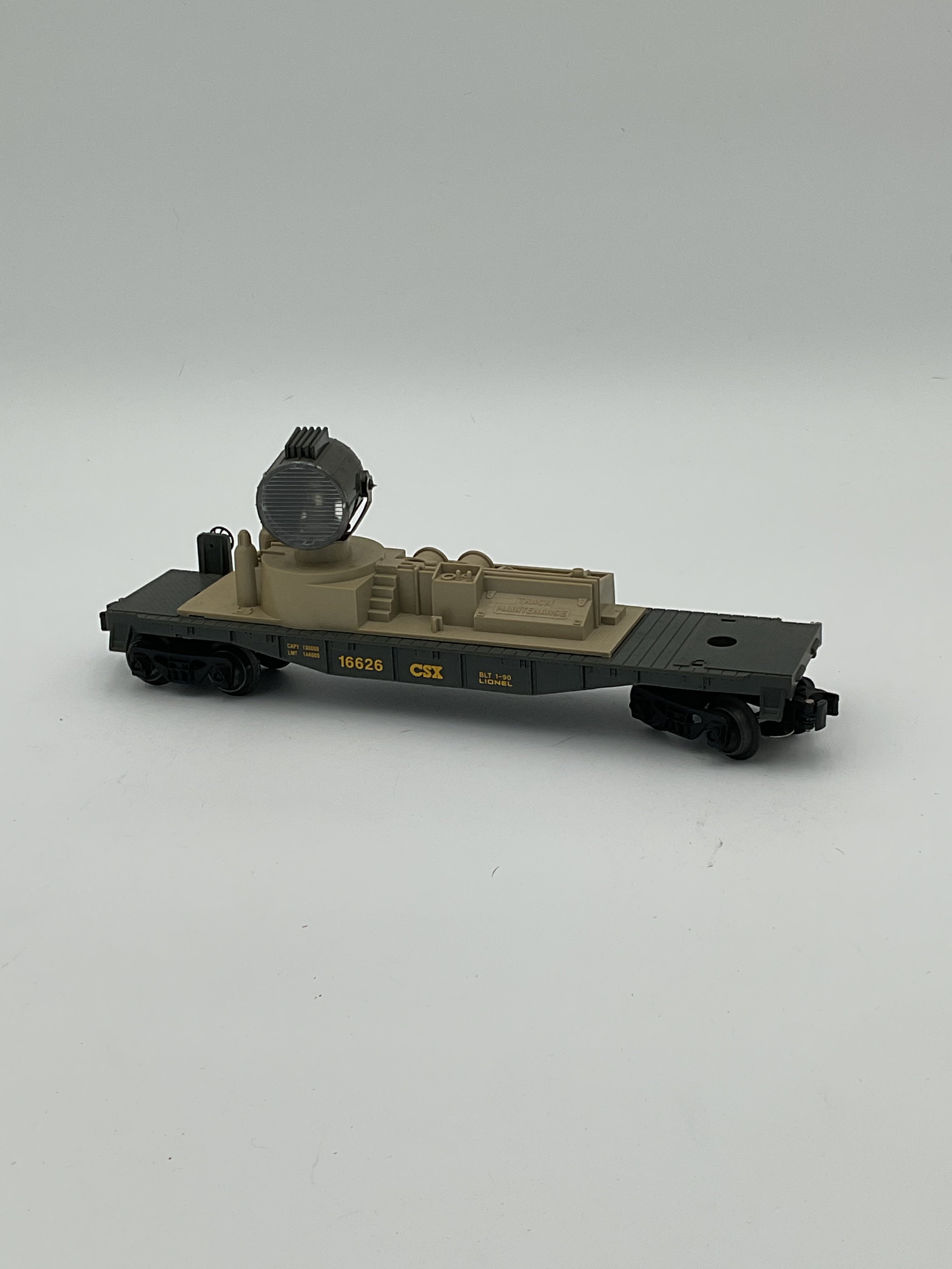Lionel O 16626 CSX Searchlight Car